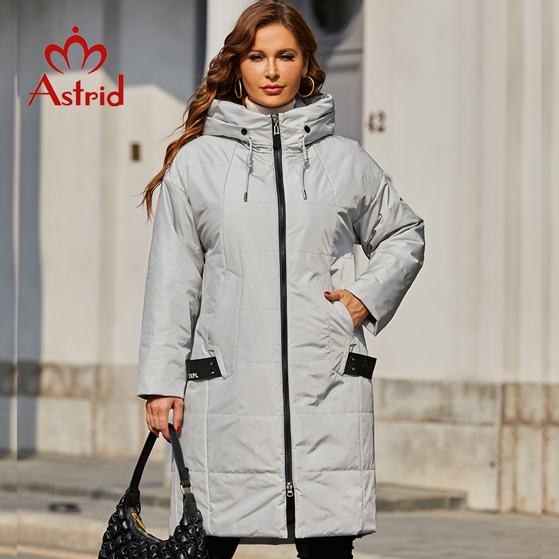 Women'S Fashion Long Coat - Astrid 2022 Mùa Xuân Nữ Parkas