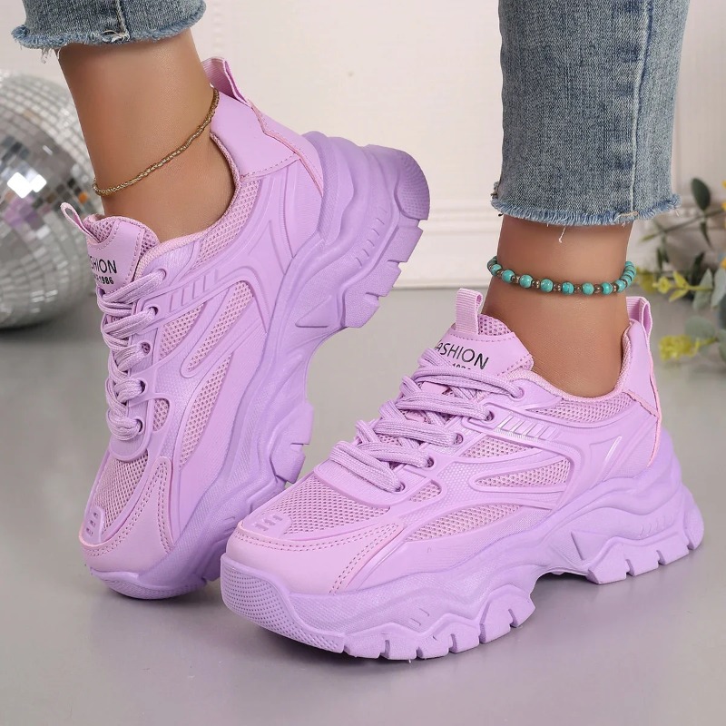 Women'S Fashion Tennis Shoes - 2025 New Women Sneakers Fashion Chunky