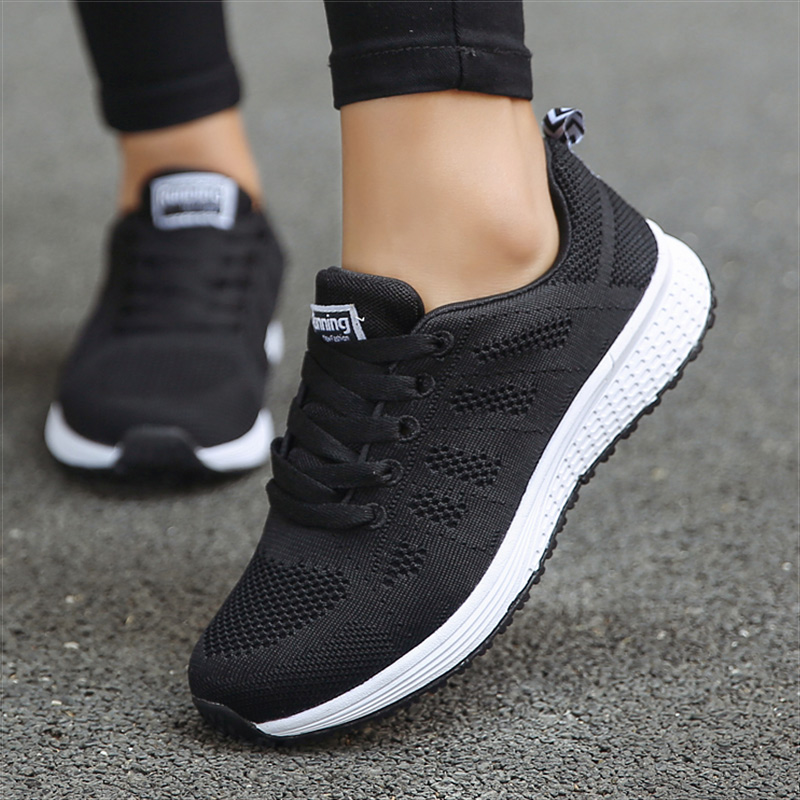 Women'S Fashion Tennis Shoes - Nữ Thời Trang Lưới Thoáng Khí