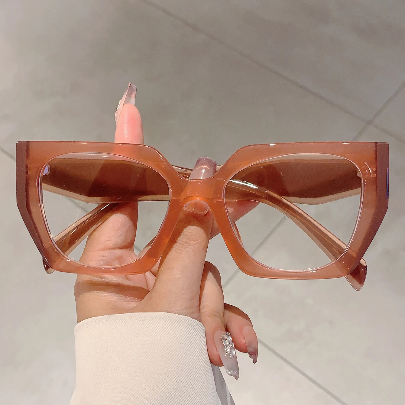 Women'S Fashion Glasses Non Prescription - GM LUMIAS Oversized Women Glasses Fashion