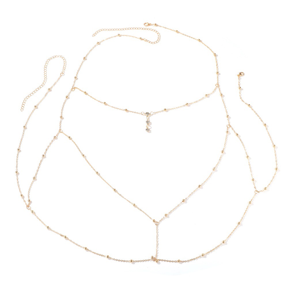 Women'S Fashion Harness - Pha Lê Sexy Ngực Dây Chuyền