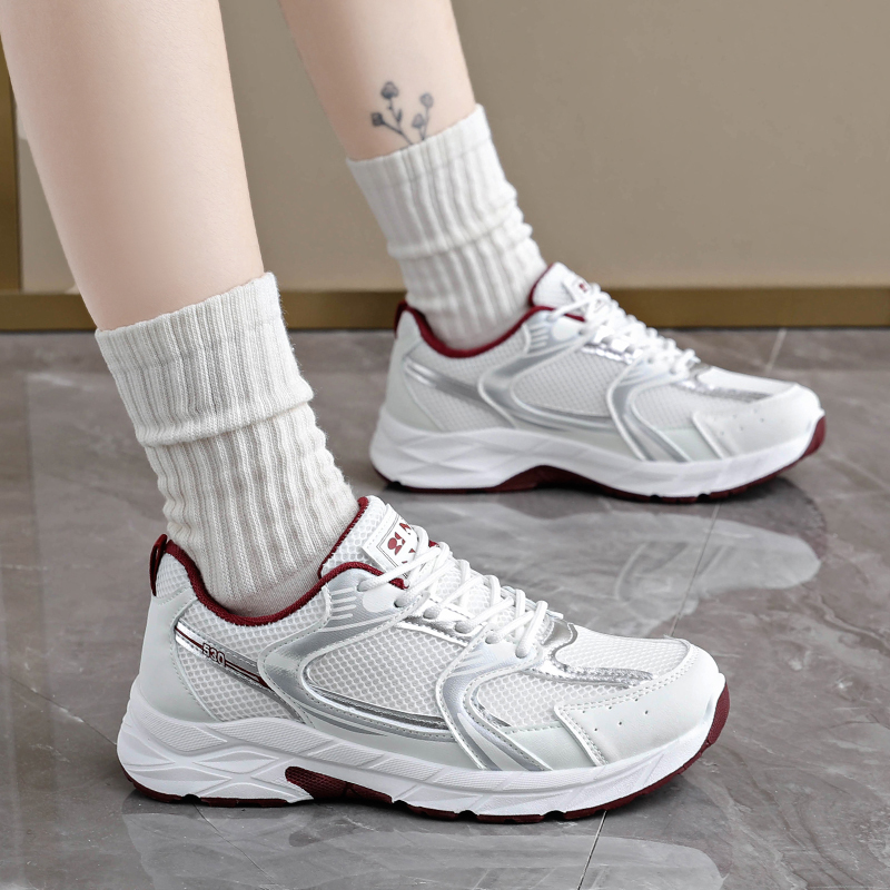 Women'S Fashion Tennis Shoes - Fashion Designer Platform Sneakers Women Breathable