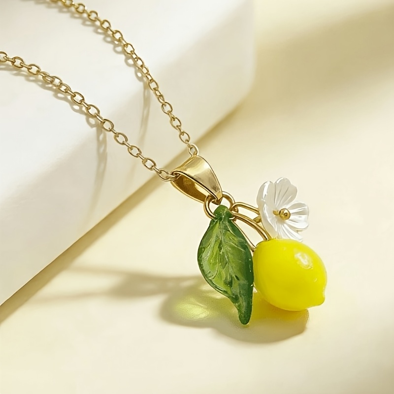 1Pc Fresh Cute Lemon Flower Re - đánh giá và giá Women Fashion Hub