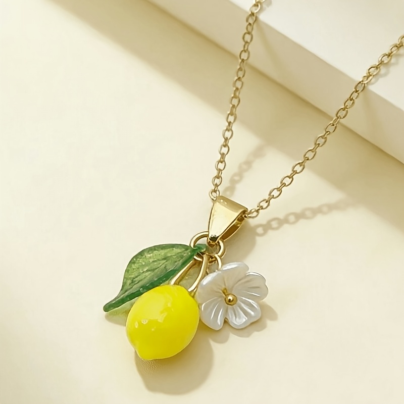 1Pc Fresh Cute Lemon Flower Re - đánh giá và giá Women Fashion Hub