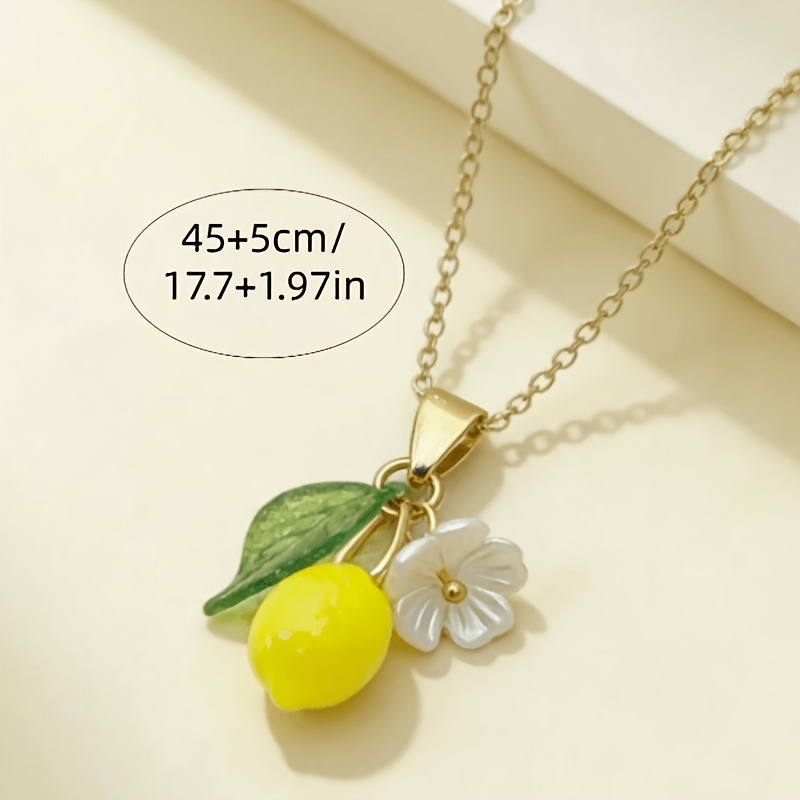 1Pc Fresh Cute Lemon Flower Re - đánh giá và giá Women Fashion Hub
