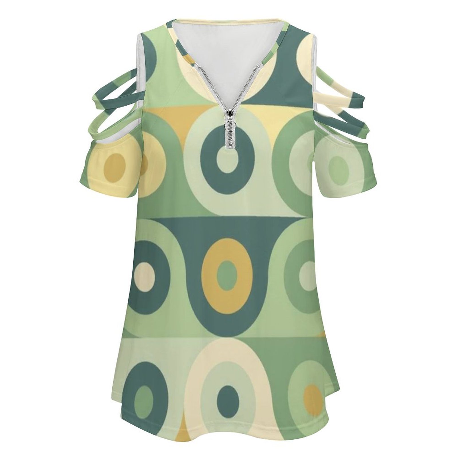 Groovy 70's Pattern Women Zipp - đánh giá và giá Women'S Fashion In The 70S