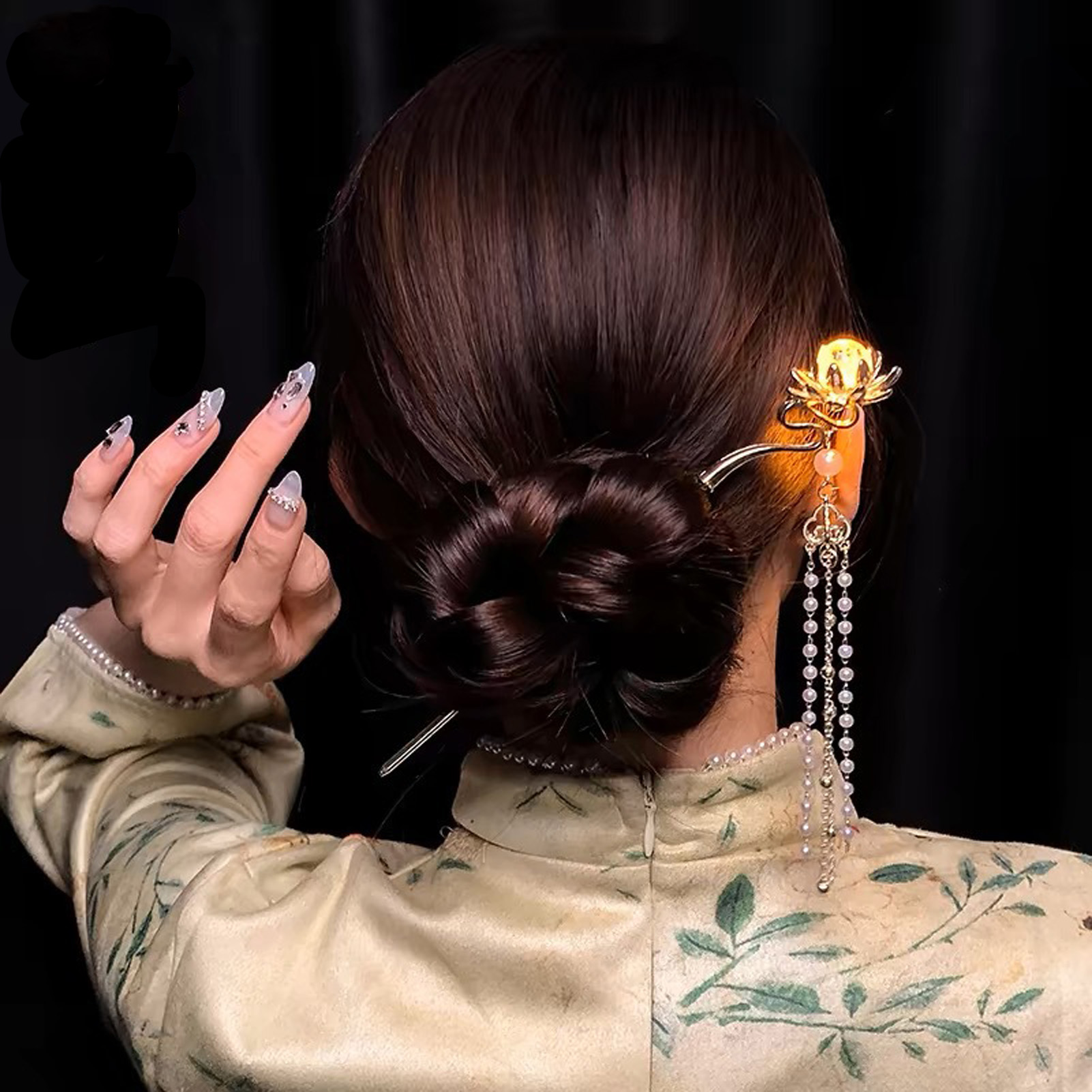 Luminous Flower Hairpin Exquis - đánh giá và giá Women Fashion Hub