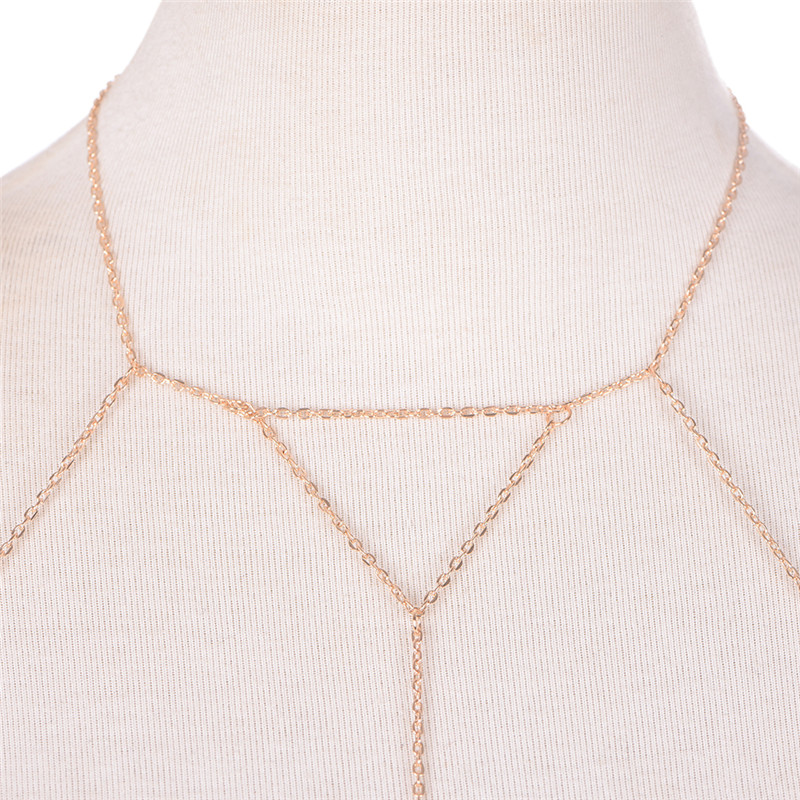 Thời Trang Vàng Bạc Chuỗi Nối  - đánh giá và giá Women'S Fashion Harness