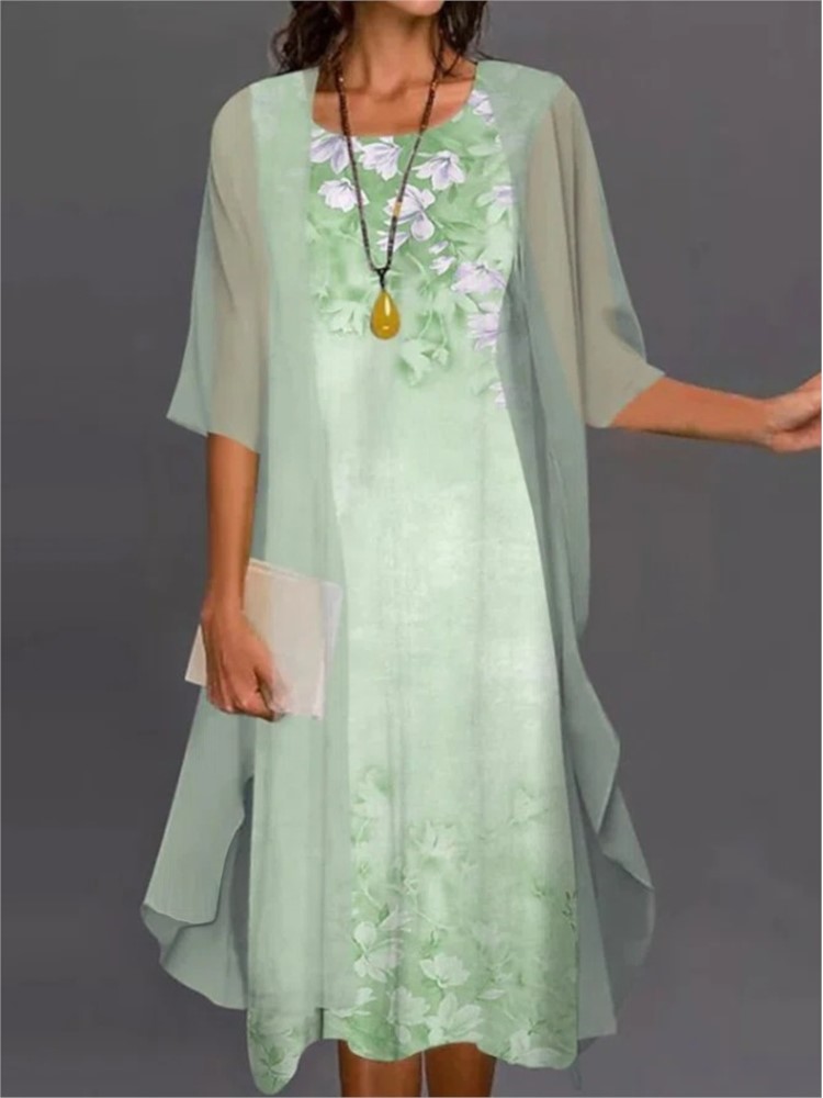 Summer Elegant Dress Two-piece - đánh giá và giá Women'S Fashion Long Coat