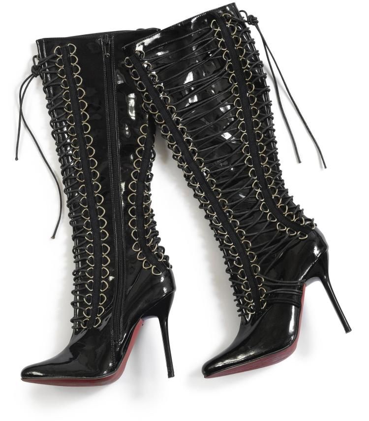 Patent Leather Cross Strap Poi - đánh giá và giá Women'S Fashion Knee High Boots