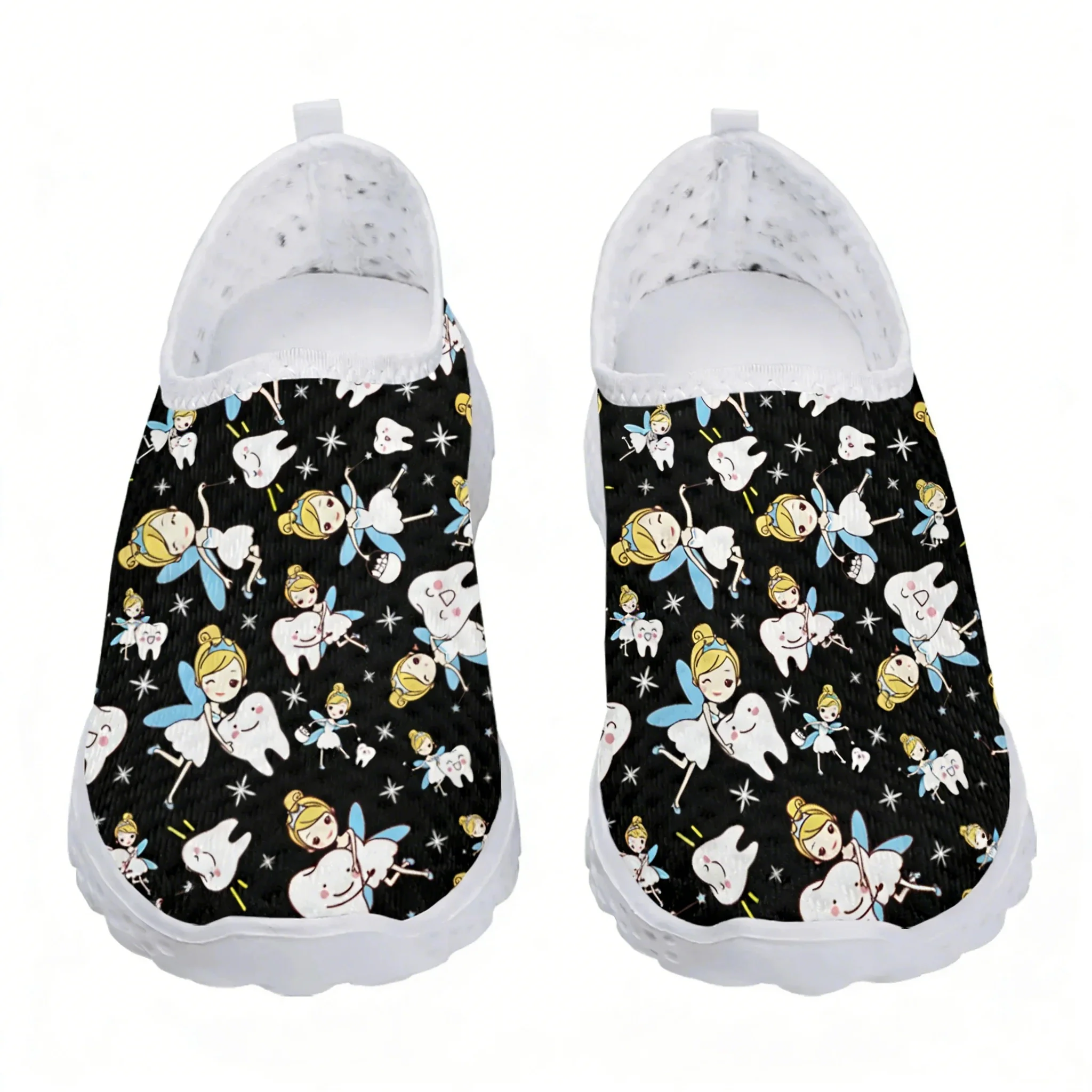 Cute Cartoon Nurse Elf/Teeth M - đánh giá và giá Women'S Fashion Tennis Shoes