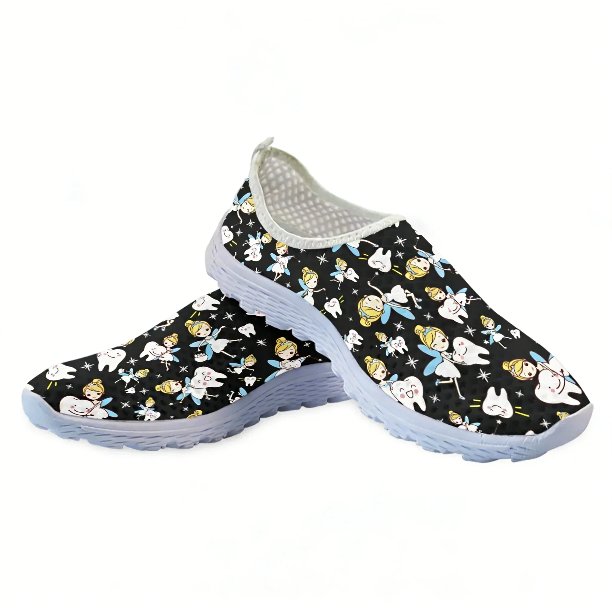 Cute Cartoon Nurse Elf/Teeth M - đánh giá và giá Women'S Fashion Tennis Shoes
