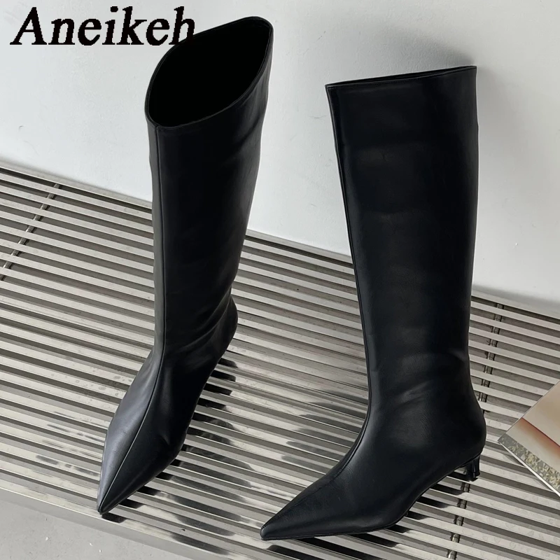 Aneikeh 2026 Fashion Sexy Poin - đánh giá và giá Women'S Fashion Knee High Boots