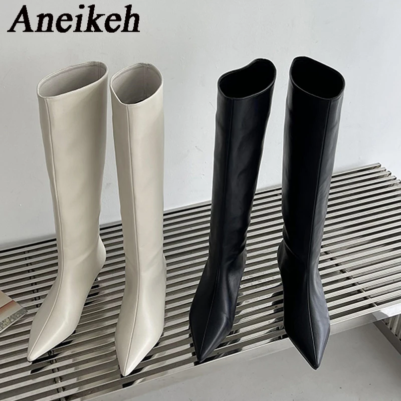 Aneikeh 2026 Fashion Sexy Poin - đánh giá và giá Women'S Fashion Knee High Boots