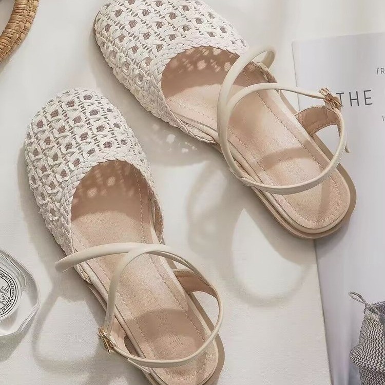 French-style Closed-toe Sandal - đánh giá và giá Women Fashion Heels