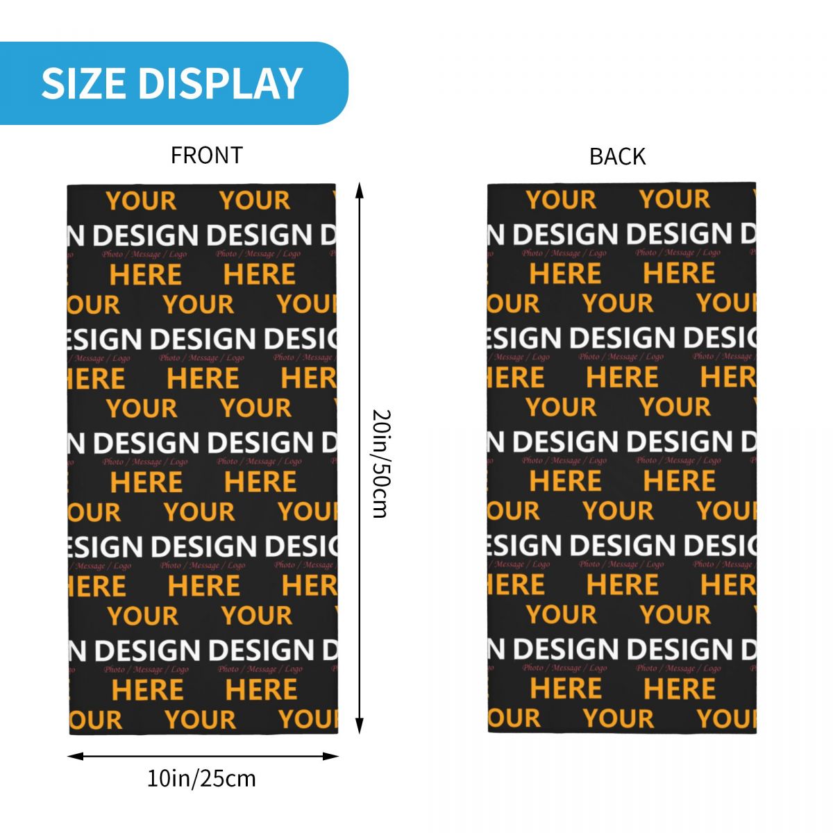 Custom Your Design Here Bandan - đánh giá và giá Women Fashion Logo