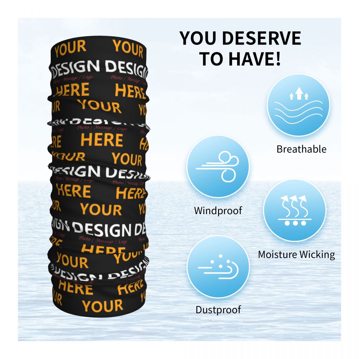 Custom Your Design Here Bandan - đánh giá và giá Women Fashion Logo
