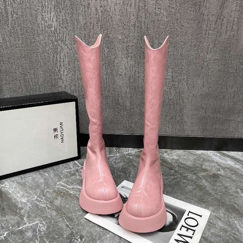 Women's New Simple Solid Color - đánh giá và giá Women'S Fashion Knee High Boots
