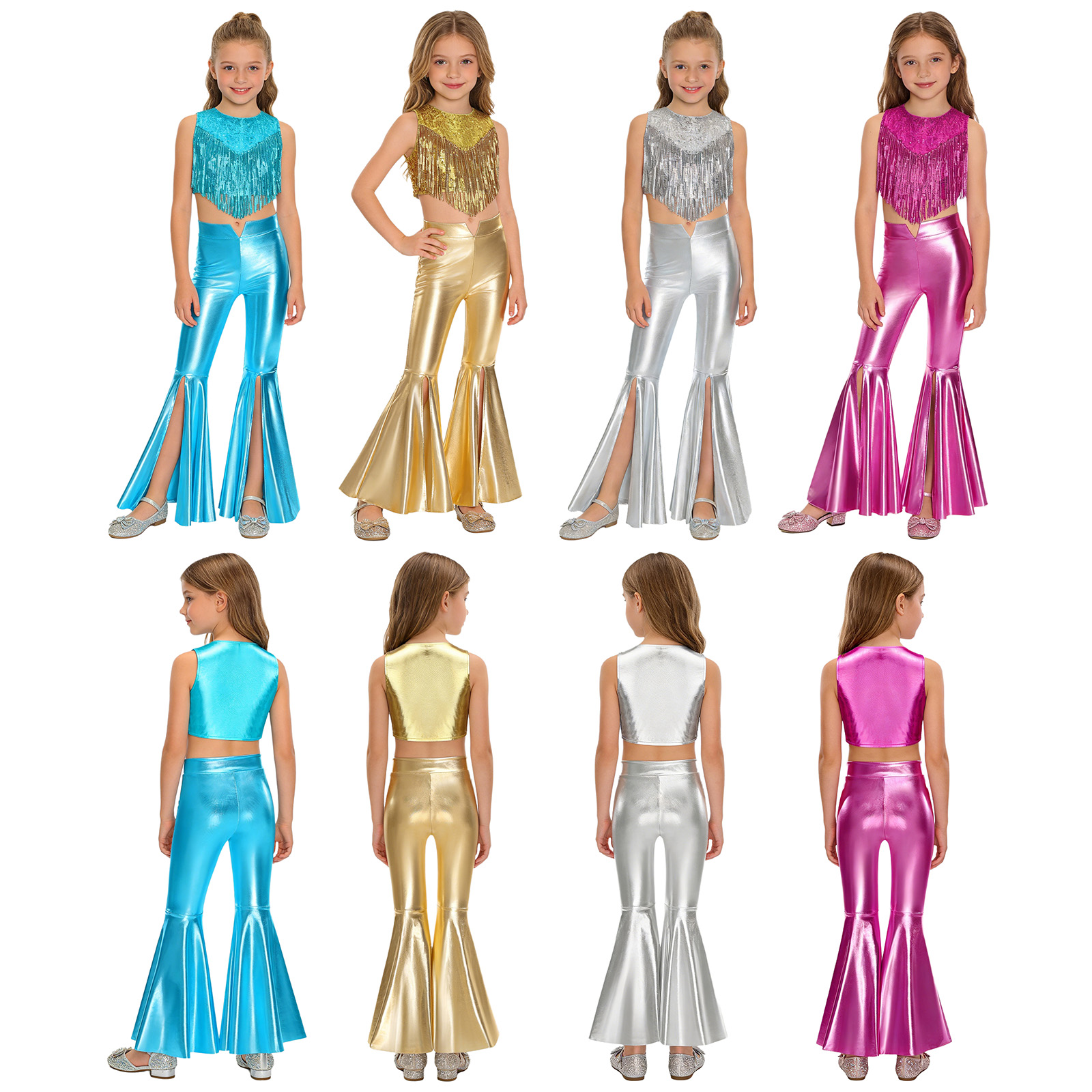 Girls 70s Disco Dance Costume  - đánh giá và giá Women'S Fashion From The 70S