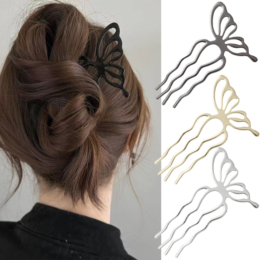 Korean Butterfly U Shape Hair  - đánh giá và giá Women Fashion Hub