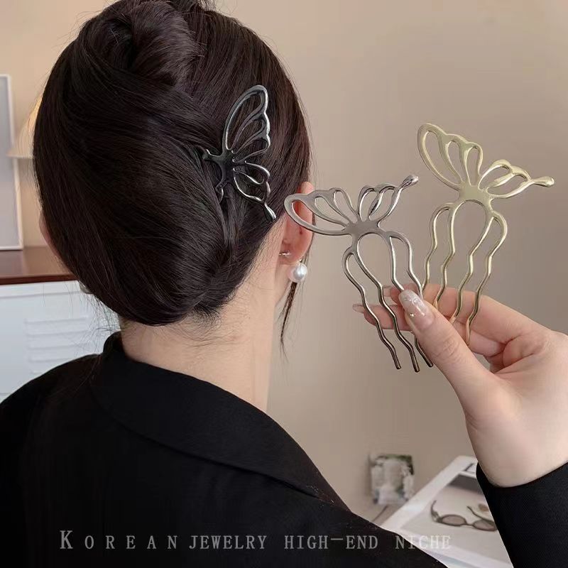Korean Butterfly U Shape Hair  - đánh giá và giá Women Fashion Hub