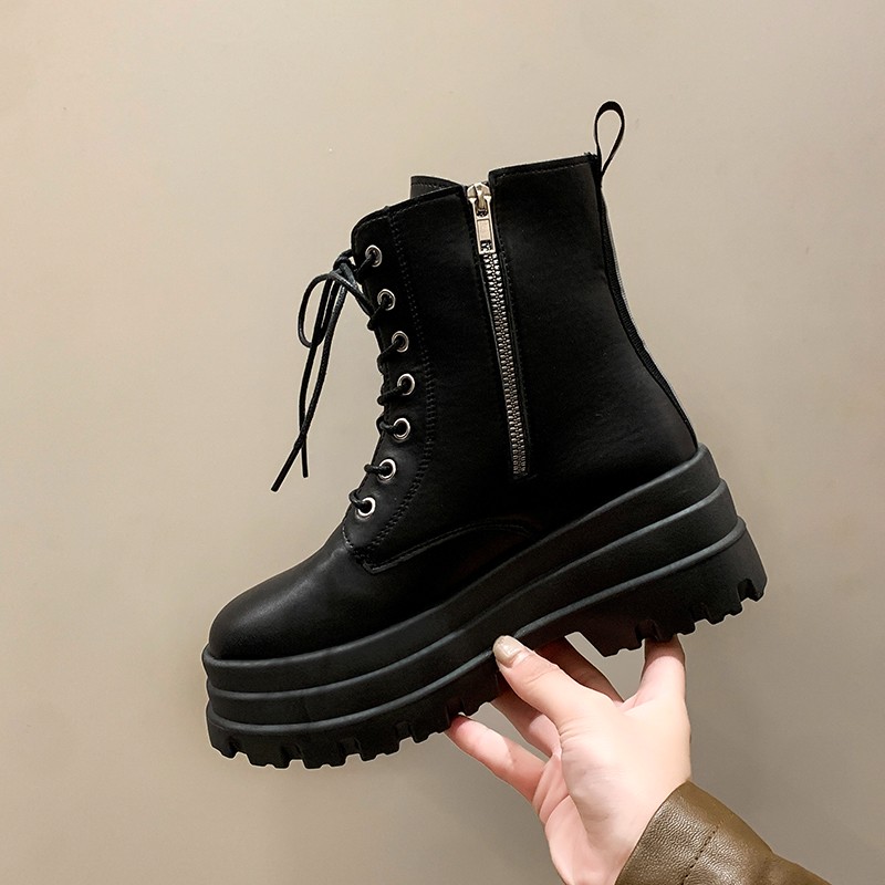 Fall/Winter New Side Zip Platf - đánh giá và giá Women'S Fashion Socks