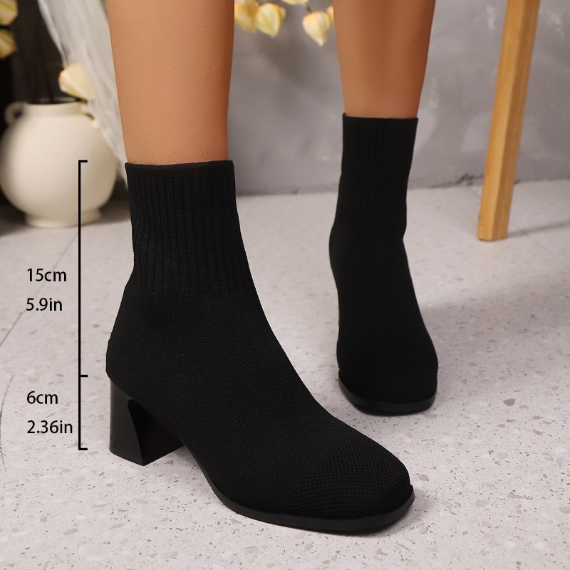 Women's Ankle Boots Knitted He - đánh giá và giá Women'S Fashion Socks