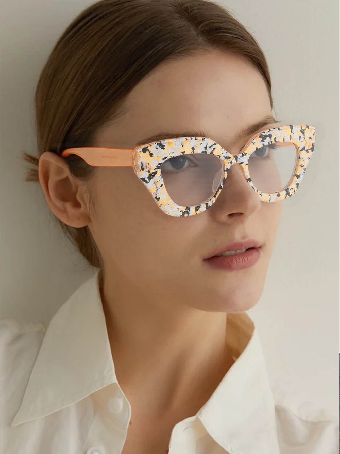 Large Frame Cat-Eye Floral Gla - đánh giá và giá Women'S Fashion Glasses Non Prescription