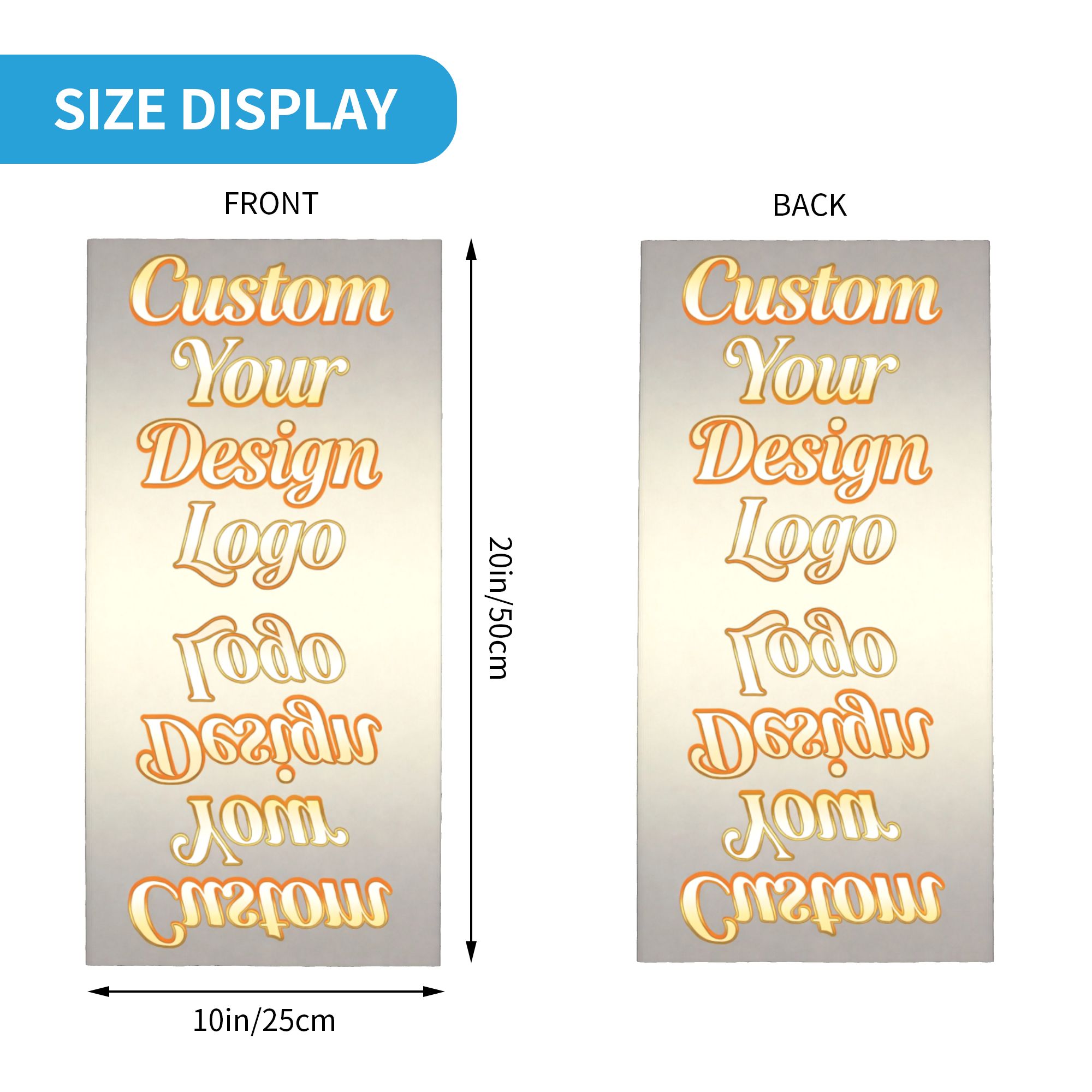 Custom Your Photo Name Bandana - đánh giá và giá Women Fashion Logo