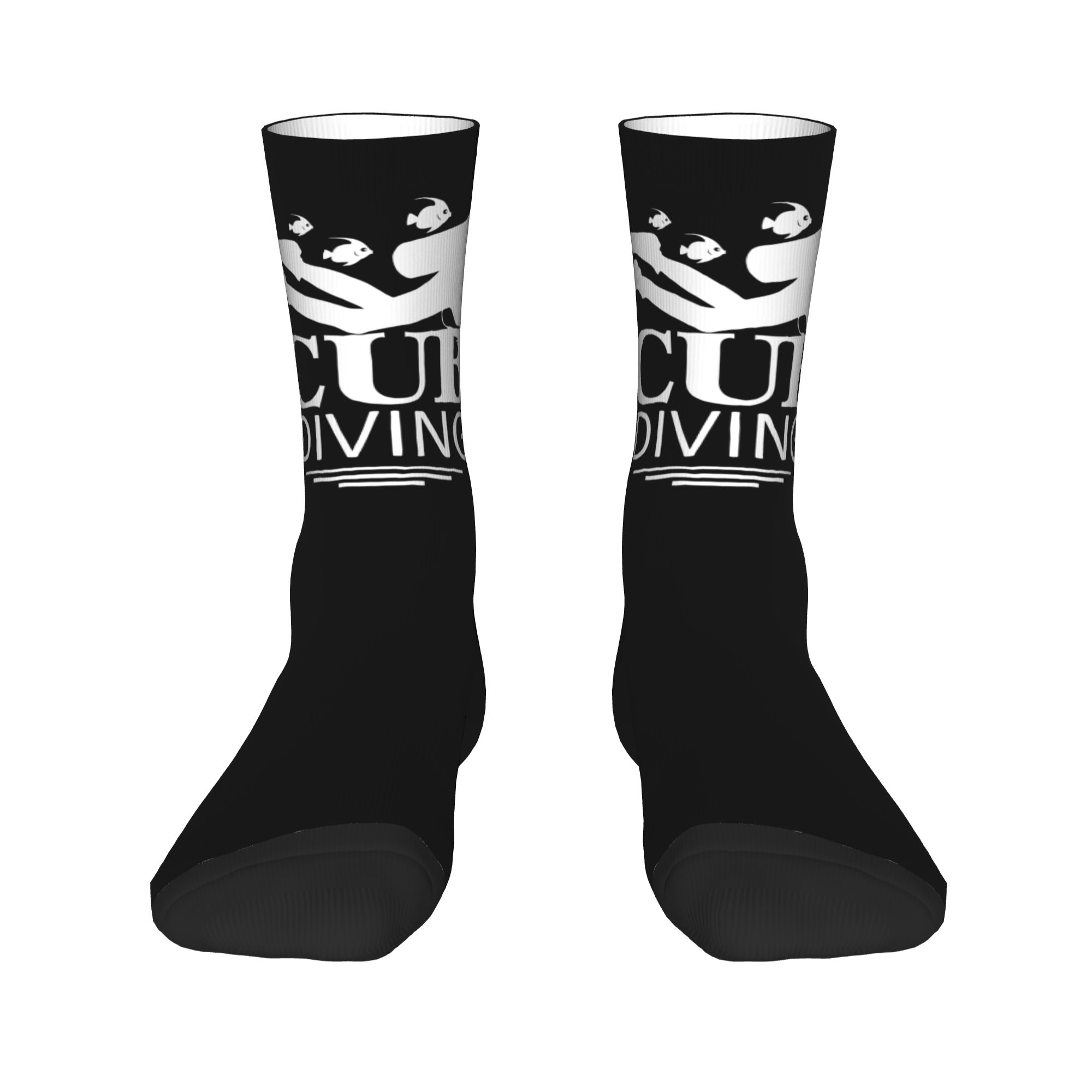 Custom Funny Scuba Diving Men  - đánh giá và giá Women'S Fashion Socks