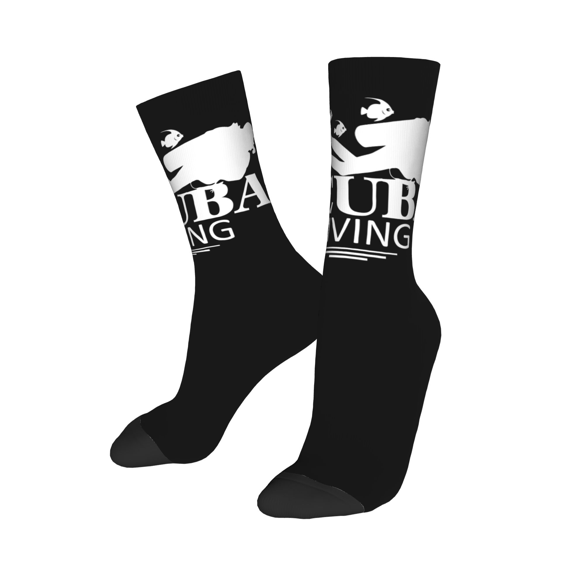 Custom Funny Scuba Diving Men  - đánh giá và giá Women'S Fashion Socks