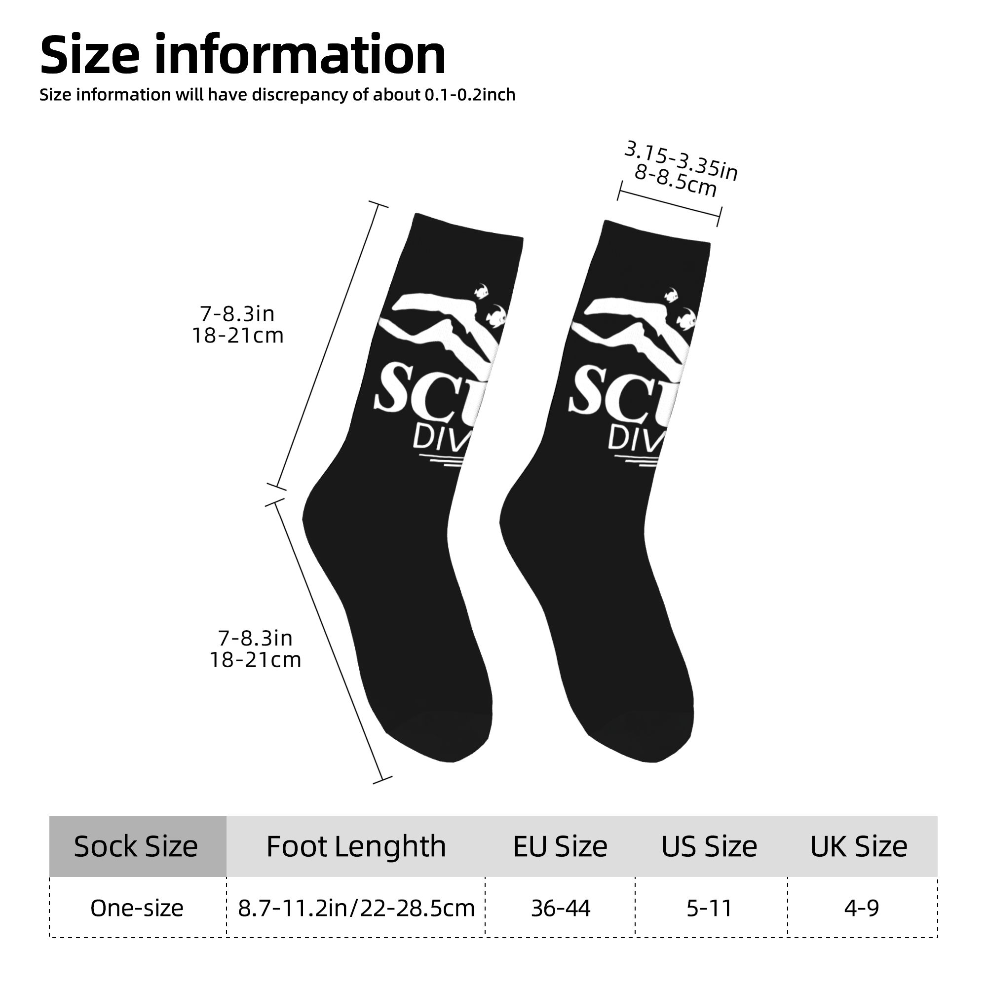 Custom Funny Scuba Diving Men  - đánh giá và giá Women'S Fashion Socks