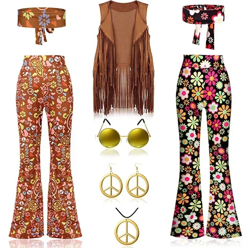 Hippie Disco 60s 70s Cosplay C - đánh giá và giá Women'S Fashion From The 70S