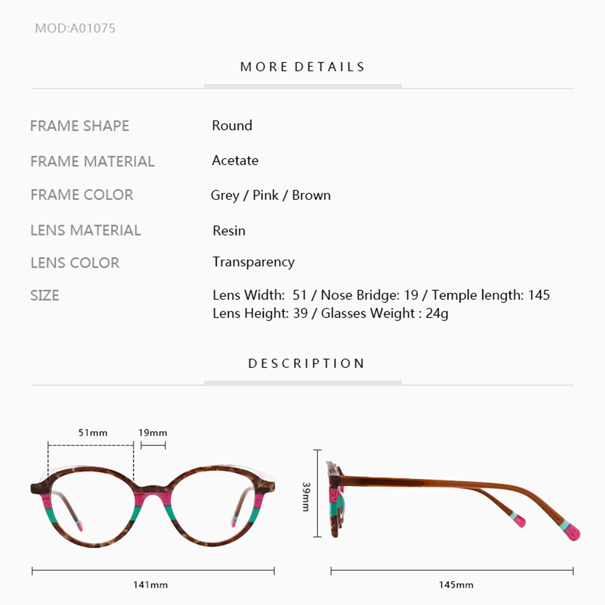ZENOTTIC Design Women Oval Ace - đánh giá và giá Women'S Fashion Glasses Non Prescription