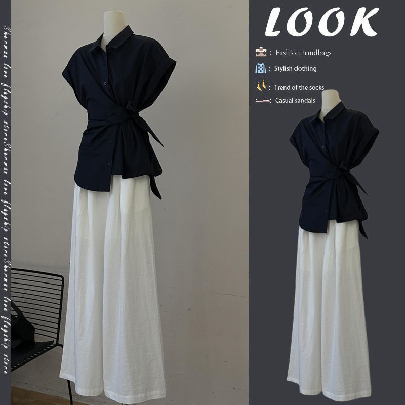 Women's Summer Black Bandage B - đánh giá và giá Wide Leg Palazzo Pants