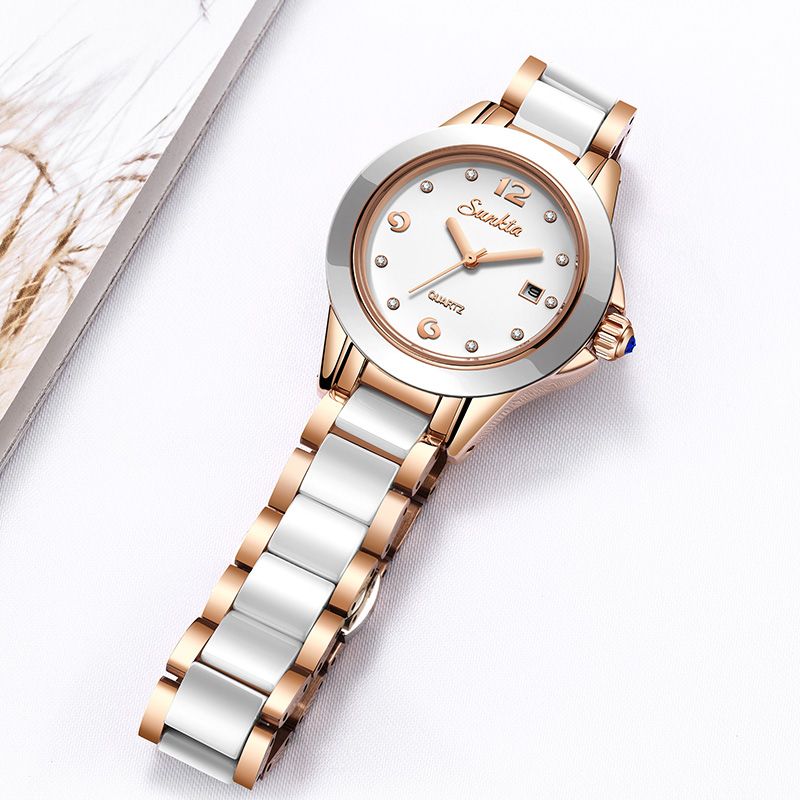 Sunkta Fashion Casual Quartz W - đánh giá và giá Fashion Women Watch