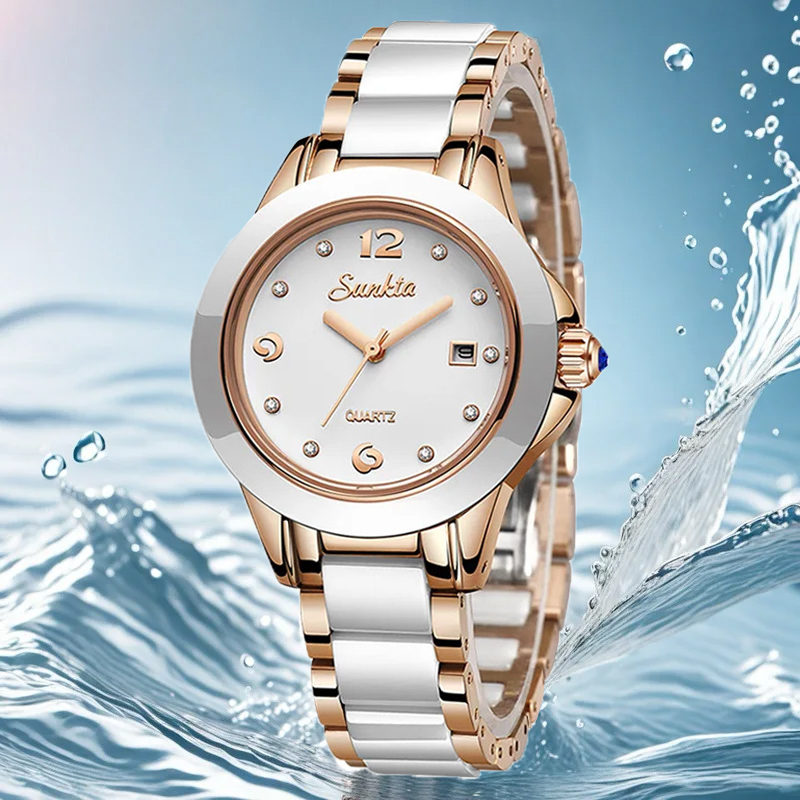 Sunkta Fashion Casual Quartz W - đánh giá và giá Fashion Women Watch