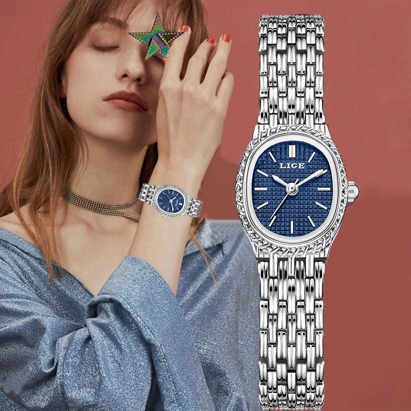 LIGE Fashion Luxury Quartz Wom - đánh giá và giá Fashion Women Watch