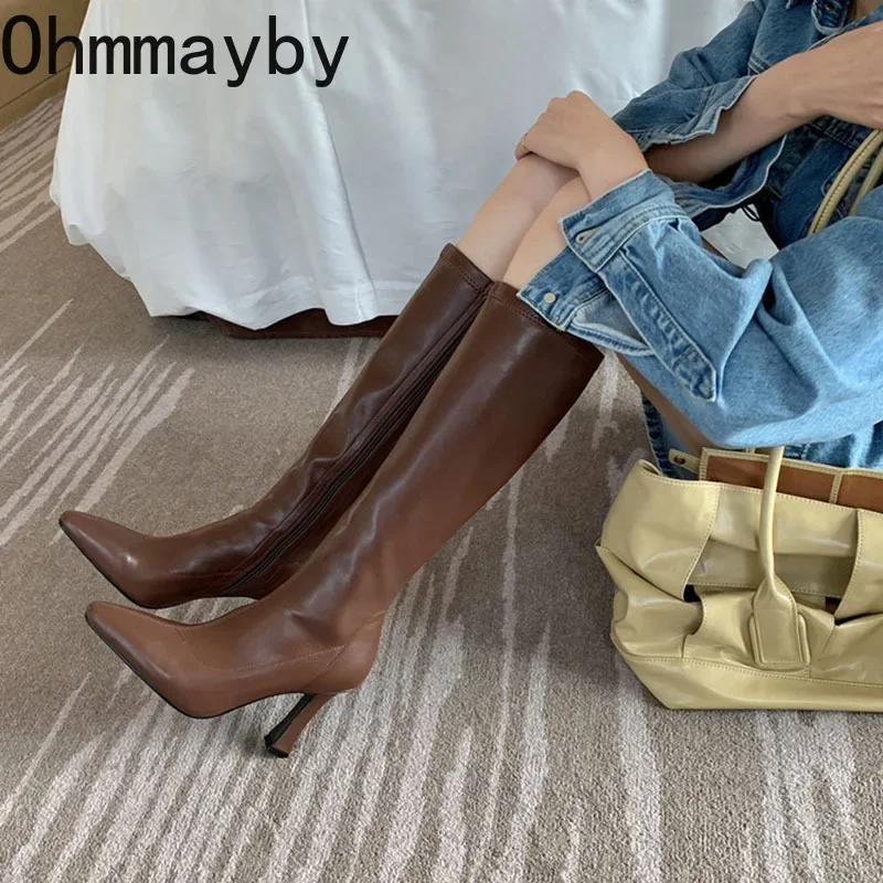 Mùa Đông Nữ Dài Giày Bốt Thời  - đánh giá và giá Women'S Fashion Knee High Boots