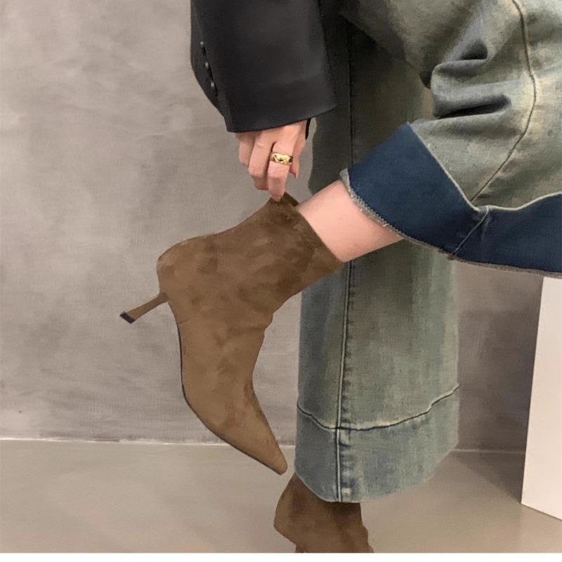Women's Suede Stretch Ankle Bo - đánh giá và giá Women'S Fashion Socks