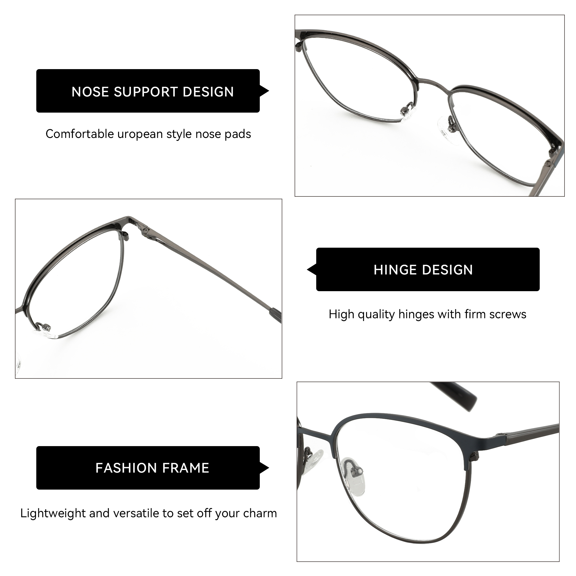 ZENOTTIC Fashion Square Optica - đánh giá và giá Women'S Fashion Glasses Non Prescription
