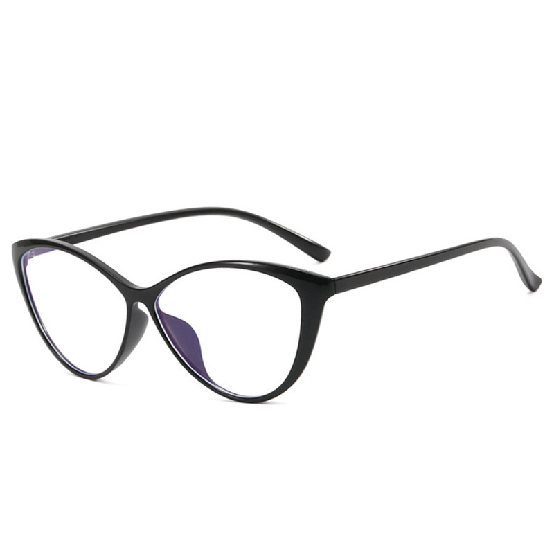 New Large-frame Cat-eye Retro  - đánh giá và giá Women'S Fashion Glasses Non Prescription