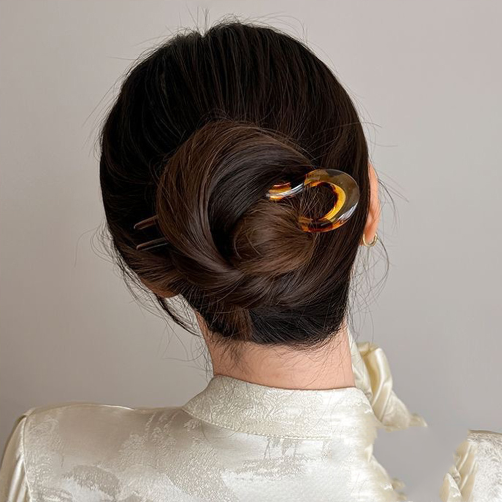 U-Shaped Hair Fork Fashion Tor - đánh giá và giá Women Fashion Hub