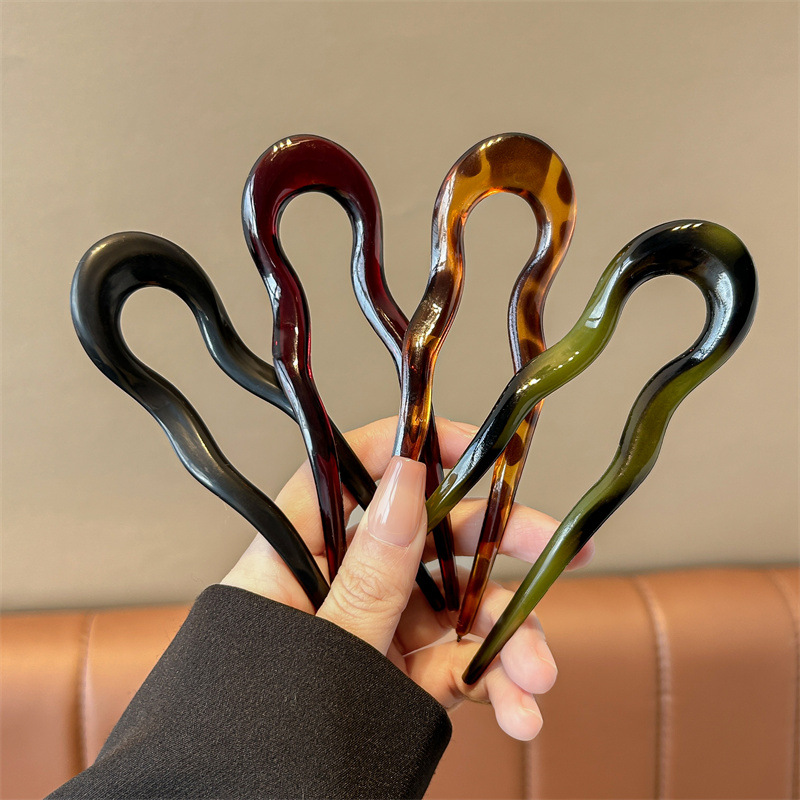 U-Shaped Hair Fork Fashion Tor - đánh giá và giá Women Fashion Hub