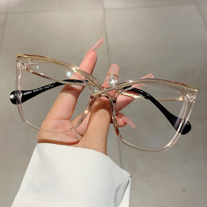 KAMMPT Oversized Cat Eye Eyegl - đánh giá và giá Women'S Fashion Glasses Non Prescription