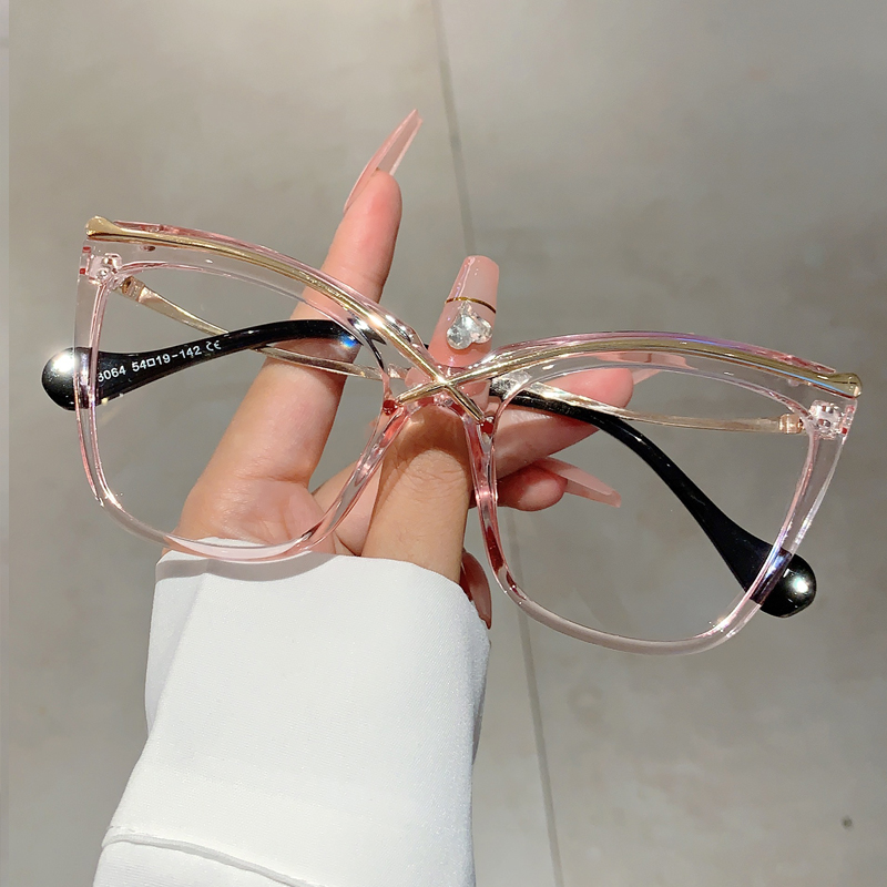 KAMMPT Oversized Cat Eye Eyegl - đánh giá và giá Women'S Fashion Glasses Non Prescription