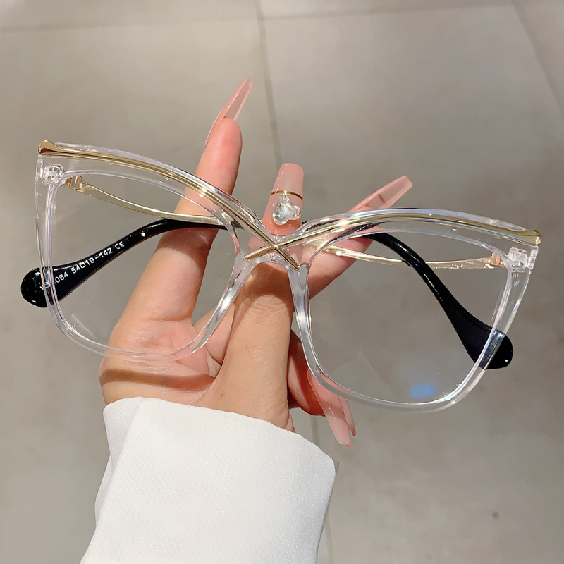 KAMMPT Oversized Cat Eye Eyegl - đánh giá và giá Women'S Fashion Glasses Non Prescription