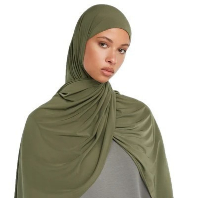 D9 Premium Liquid Jersey Hijab - đánh giá và giá Women'S Fashion Jersey
