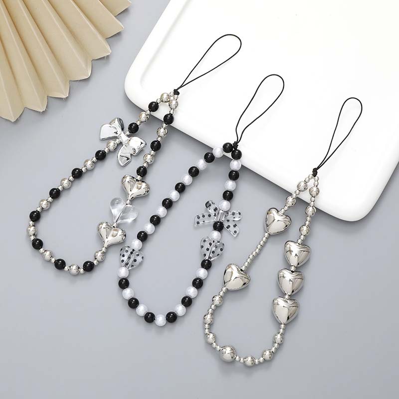 Fashion Love Bow Beaded Phone  - đánh giá và giá Fashion Women Picture