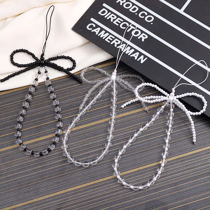 Fashion Love Bow Beaded Phone  - đánh giá và giá Fashion Women Picture